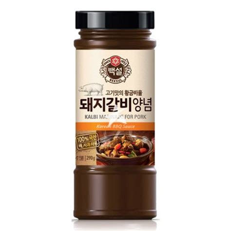 CJ Beksul Pork Kalbi Marinade Korean BBQ Sauce 290g Starry Mart