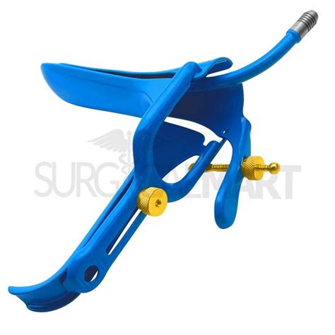 Graves Lletz Leep Blue Coated Vaginal Speculum Large