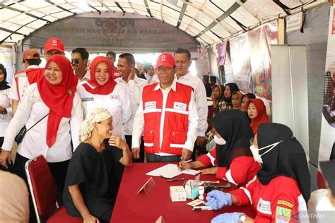 PMI Kabupaten Bekasi Gelar Aksi Kemanusiaan Peringati HUT Ke 79 Di