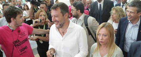 Matteo Salvini Cerca Di Guastare L Irresistibile Ascesa Di Giorgia