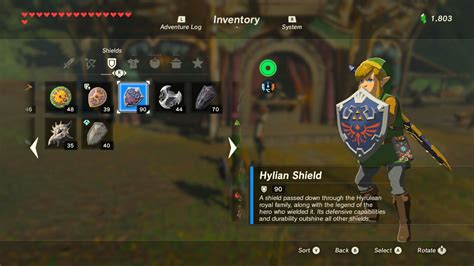 Zelda Breath Of The Wild Guide How To Get The Hylian Shield Vg247