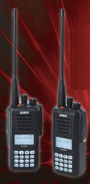 Walkie Talkie Dj Md Alinco Vhf Uhf For Air Traffic Management