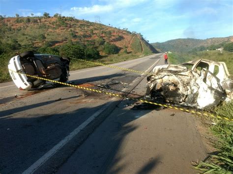 Cinco Pessoas Morrem Em Acidente Na Br Em Campan Rio Dois Corpos