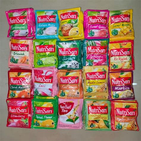 Nutrisari All Varian Renteng Isi Sachet Lazada Indonesia