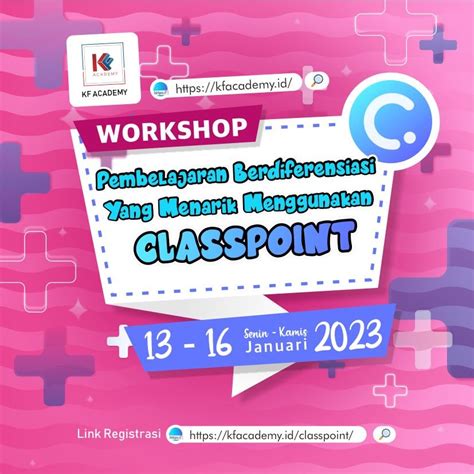 Pendaftaran Workshop 32 JP Pembelajaran Berdiferensiasi Yang Menarik