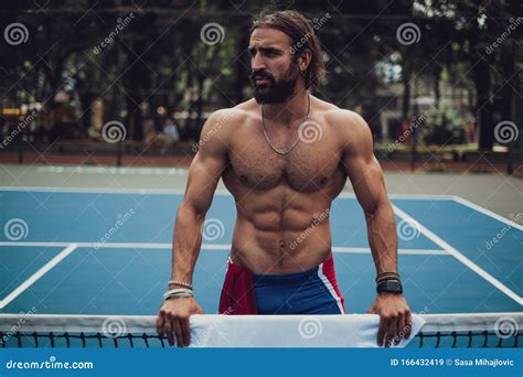 Tennis Shirtless Stock Photos Free Royalty Free Stock Photos From