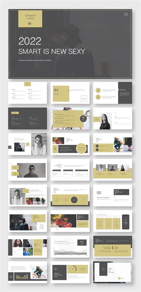 Luxury Business Design Presentation Template Original And High Quality Powerpoint Templates