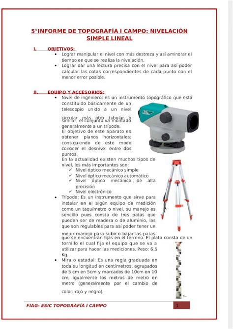 PDF 5 Informe de Topografía DOKUMEN TIPS