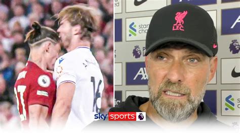 That s not how he should behave Jürgen Klopp reacts to Darwin Nunez