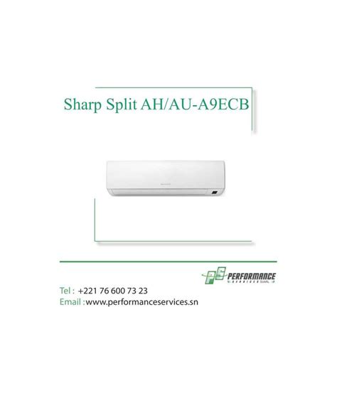 Climatiseur Sharp Split AH/AU (R22)