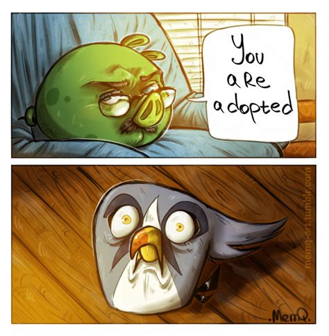 Angry Birds 2 Silver You Are Adopted By Memq4 On Deviantart