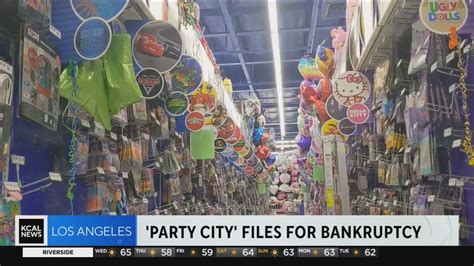 Party City Files For Bankruptcy Youtube