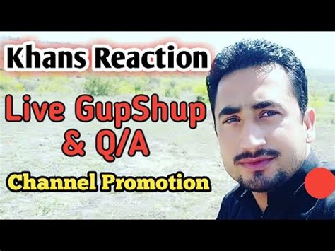 Live Gup Shup And Channel Promotions YouTube