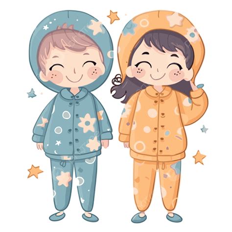 Hình ảnh Ngày Pajama Vectơ Png Sticker Clipart Hoạt Hình Phim Hoạt