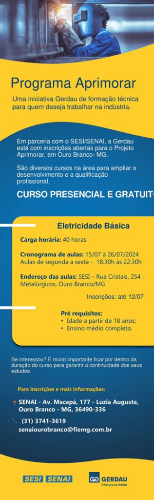 Já passam de 510 vagas o nº de empregos no Sine de Ouro Branco MG