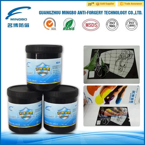 Solvent Based Ink Type And Gravure Printing Mirror Ink For Glass Buy