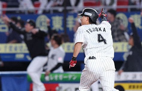 プロ野球：プロ野球 パcsファーストステージ ロッテ4－3ソフトバンク ロッテ・藤岡、扉を開く3ラン 3点差逆転 毎日新聞