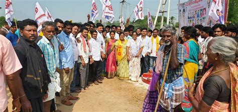 కొమటిపల్లి నియోజకవర్గంలో జనసేన జెండా ఆవిష్కరణ • Janaswaram