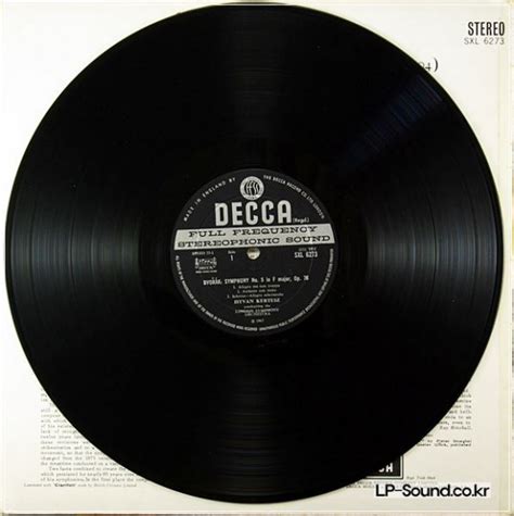 Dvorak Symphony No Kertesz Decca Wb Dg Sxl Lp