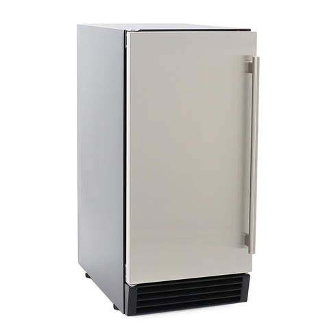 Maxx Ice Built In Indoor Clear Ice Machine Ada Compliant In Stainless