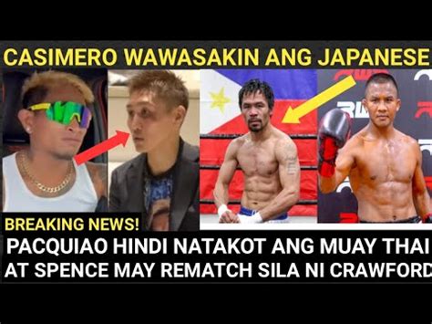 BREAKING NEWS John Riel Casimero Wawasakin Ang Japanese Manny Pacquiao