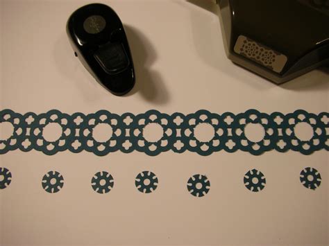 Inking It Up With Cathy Stampin Ups Lace Ribbon Border Punch