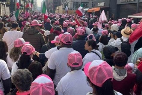 Marcha Por Nuestra Democracia Miles Asisten Al Z Calo En Ciudad De