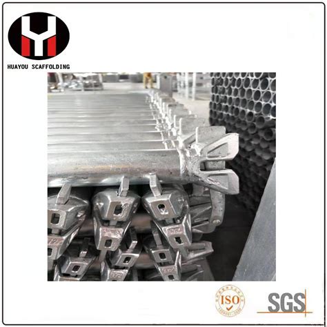 High Quality Q Hot DIP Galvanized Steel Building Scaffold System Layher Vertical Standard