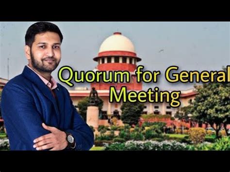 Cainter Cmainter Csexecutive Quorum For General Meeting Sec Of