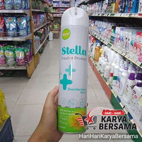 Jual STELLA AEROSOL DISINFECTANT FRESH PROTECT FRESH FLORAL SPRAY