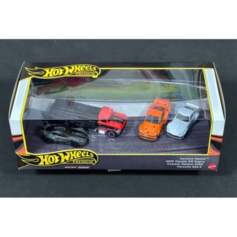 風火輪 hot wheels 場景組 收藏組 porsche z supra 運輸車 精裝 膠胎 蝦皮購物
