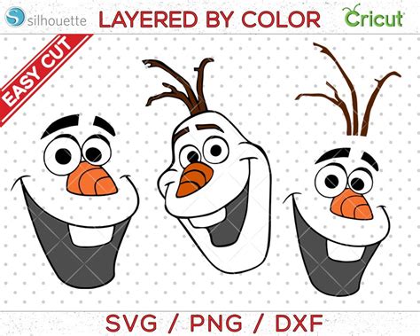 Olaf Svg Frozen SVG Frozen Cut File Frozen Cricut File Etsy