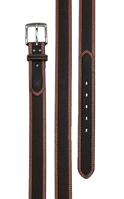 Mens Tooled Leather Belts Cavenders