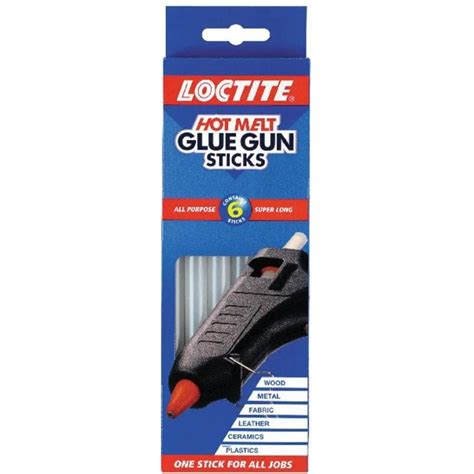 Shop Loctite Hot Melt Glue Stick Pack S Hot Melt Adhesives Zoro UK