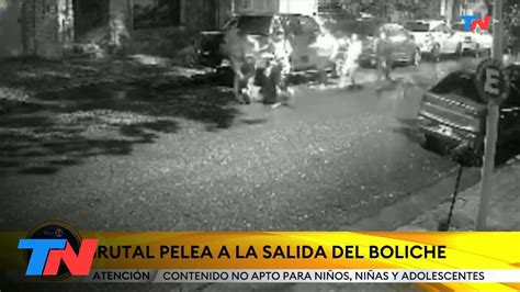 BAHIA BLANCA I Brutal pelea a la salida de un boliche Un joven quedó