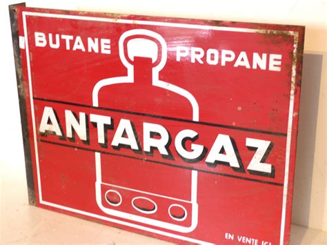 Plaque Publicitaire Antargaz Brikbroc Brocante En Ligne