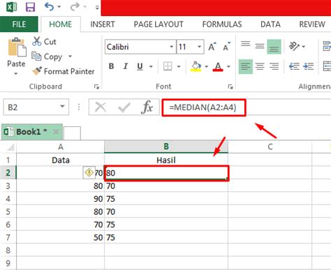 Apa Yang Dimaksud Dengan Rumus Median Excel