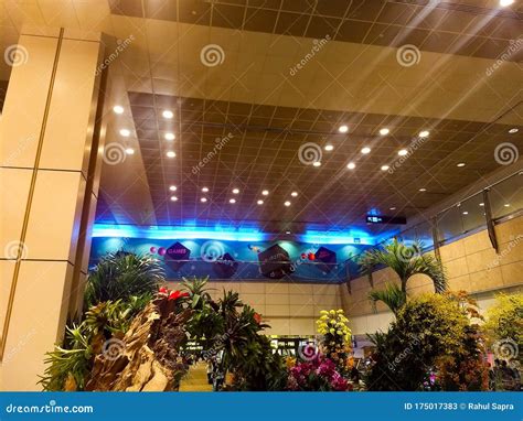Inside View Of An International Airport In Singapore Singapore