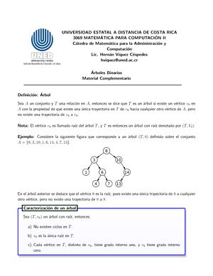 Matrices Y Sistemas De Ecuaciones Lineales UNIVERSIDAD ESTATAL A