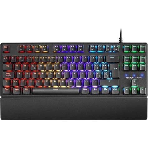 Mars Gaming Mktkl Clavier Gaming H Mech Switch Rouge Antighosting