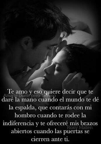 Te Amo Amor Y Sensualidad Amor De Pareja Frases Frases Para Mi Amor