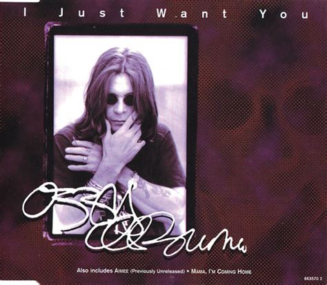 Ozzy Osbourne - I Just Want You (1996, CD) | Discogs