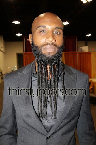 African American Dreadlock Beard