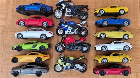 Die Cast Metal Scale Model Welly Cars And Maisto Motorcycles And Fast