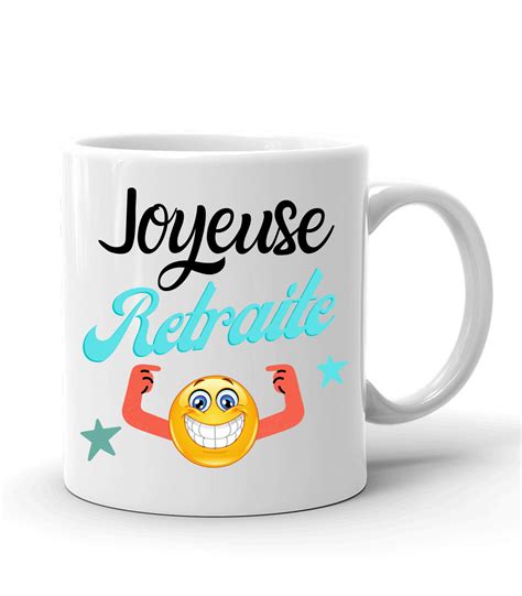 Souhaitez une joyeuse retraite à un collègue avec un mug per