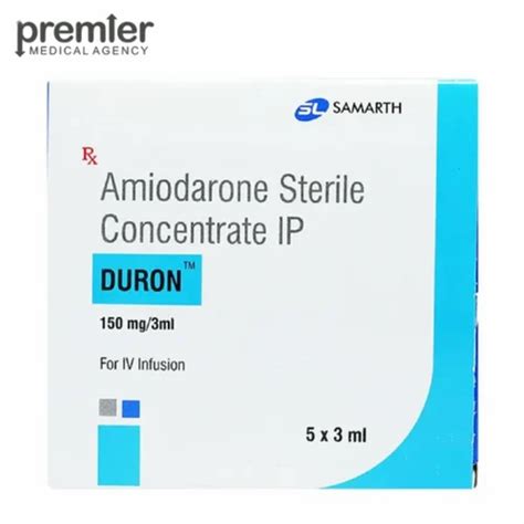 Amiodarone Sterile Concentrate Injection Mg At Best Price In Nagpur