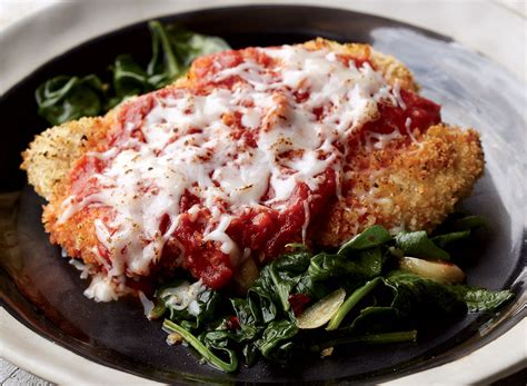 Baked Chicken Parm Recipe With Spinach — Eat This Not That