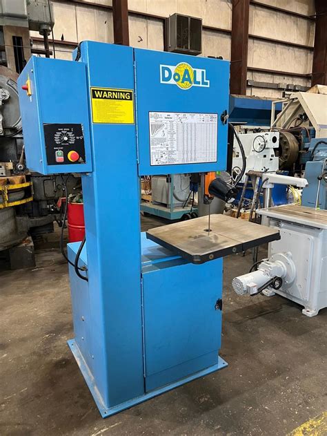 Unused New Doall Model V Vertical Bandsaw Harris Machine