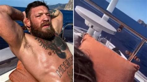 Conor Mcgregor Deletes Video Of Alleged Sex Act On Yacht Fans Debate