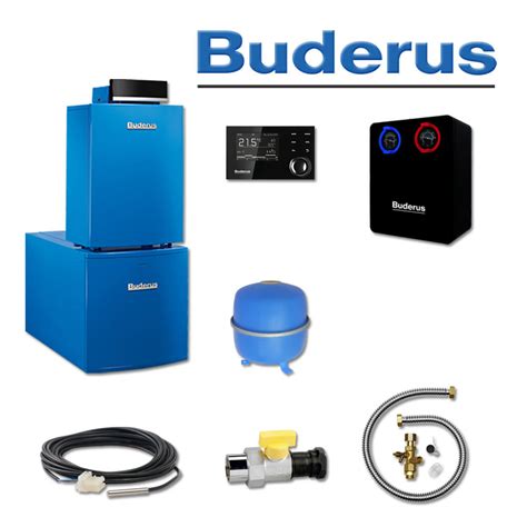 Buderus GB212 15 K59 Gas Brennwertkessel L160 2R Speicher HS25 E H